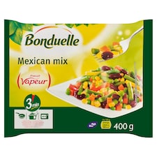 Bonduelle Vapeur gyorsfagyasztott mexikói zöldségkeverék 400 g