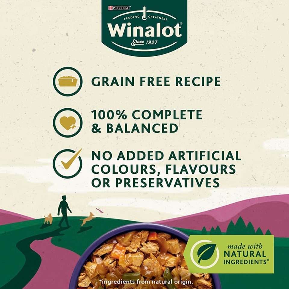 image 1 of Winalot Meaty Chunks In Jelly Dog Food 40X100g