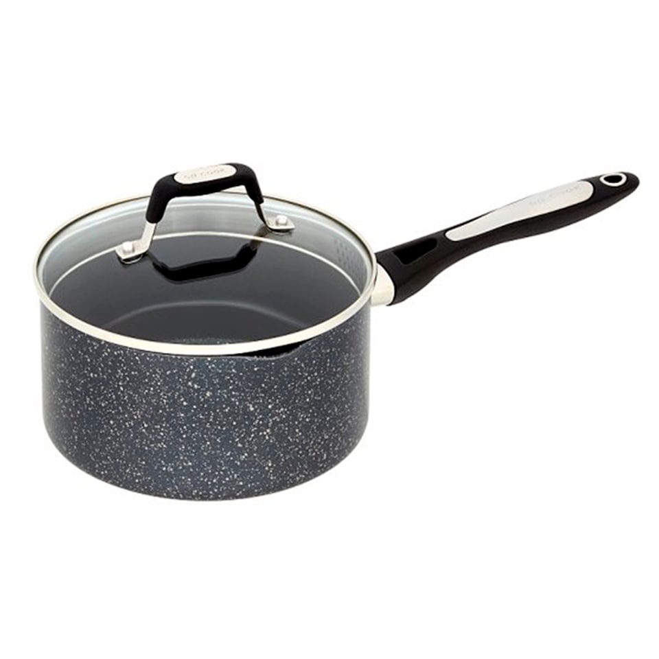 image 1 of Go Cook Aluminium Marble Saucepan 20Cm
