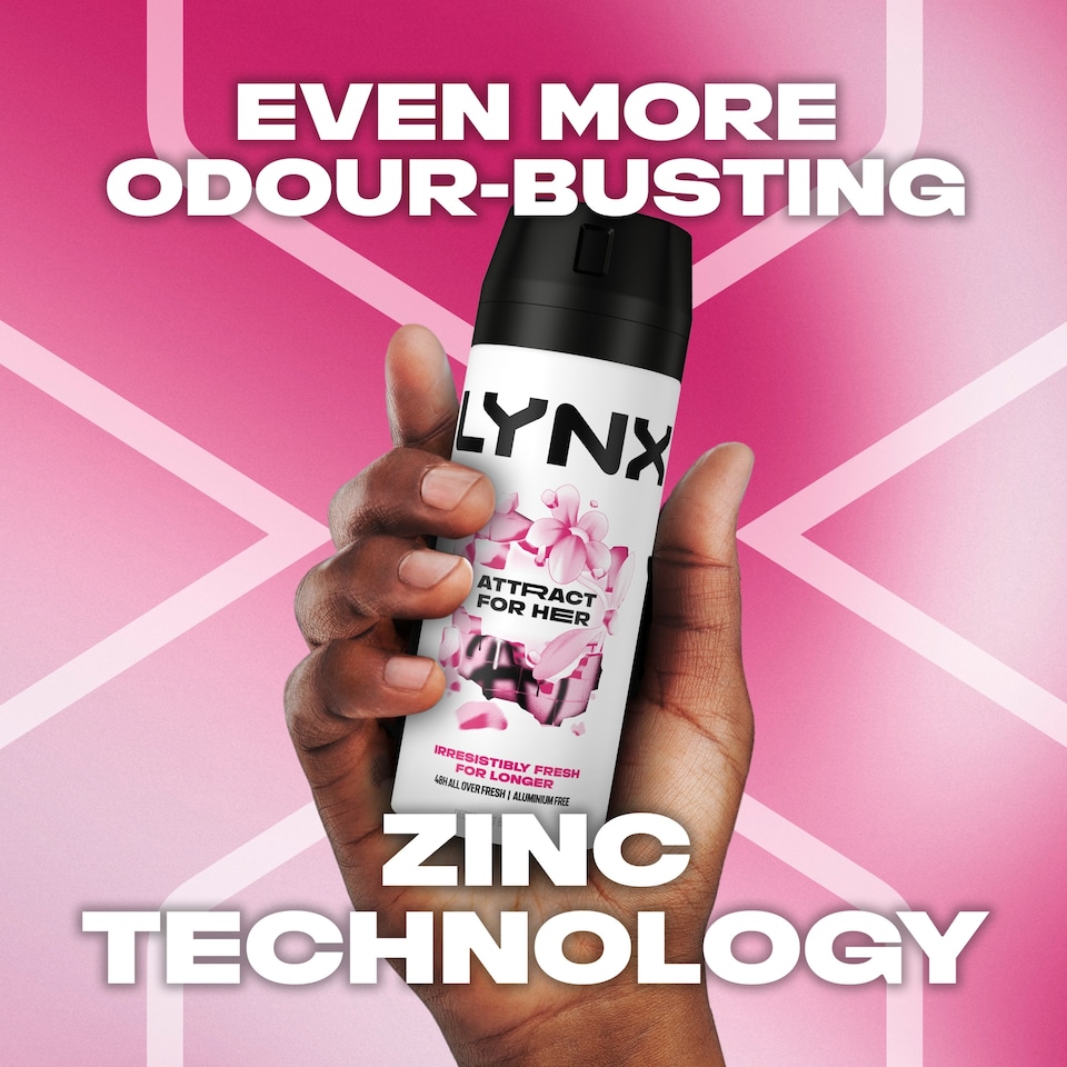 image 1 of Lynx Attract for Her Bodyspray & Bodywash Gift Set