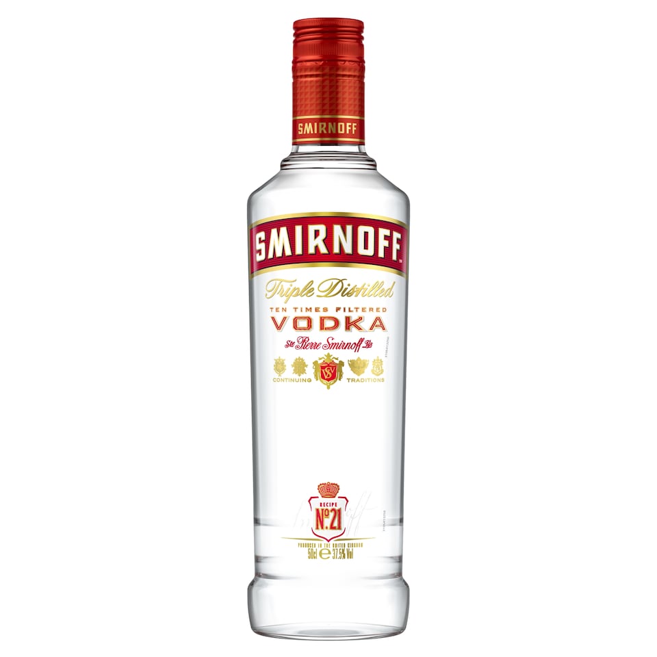 image 1 of Smirnoff Red Vodka 50Cl