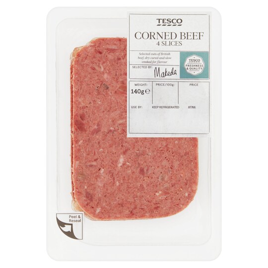 From The Deli Corned Beef 140G Tesco Groceries