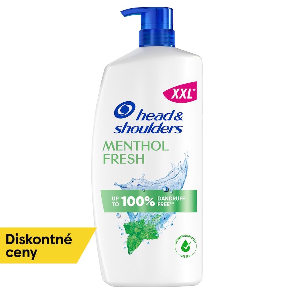 obrázok 1 z Head & Shoulders Menthol Fresh Šampón proti Lupinám 800 ml s Pumpičkou. Na Denné Použitie