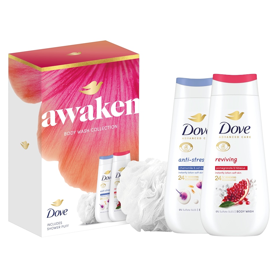 image 1 of Dove Awaken Bodywash Collection Gift Set