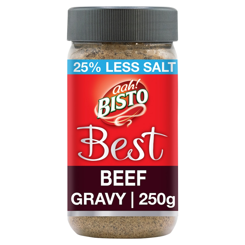 image 1 of Bisto Best 25% Less Salt Beef Gravy 250g