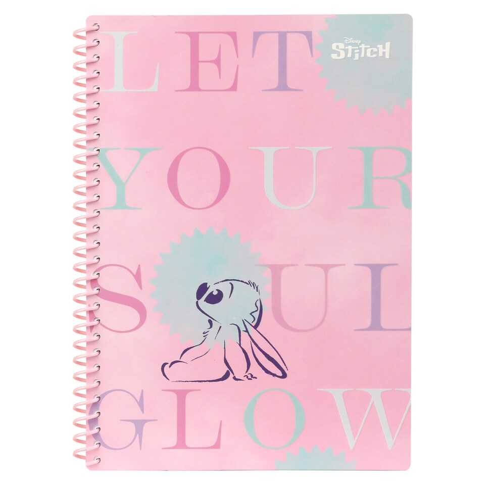 image 1 of Disney Stitch sešit B5 s plastovou spirálou 100 listů