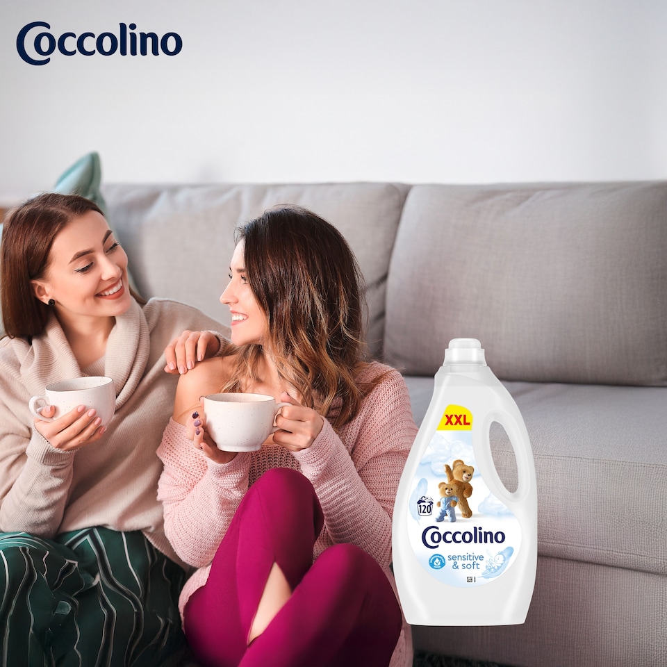 obrázok 1 z Coccolino aviváž Sensitive Pure 3L 120W