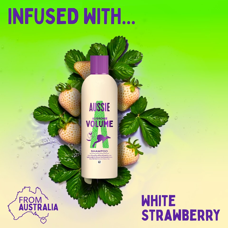 image 1 of Aussie Aussome Volume Shampoo 300Ml