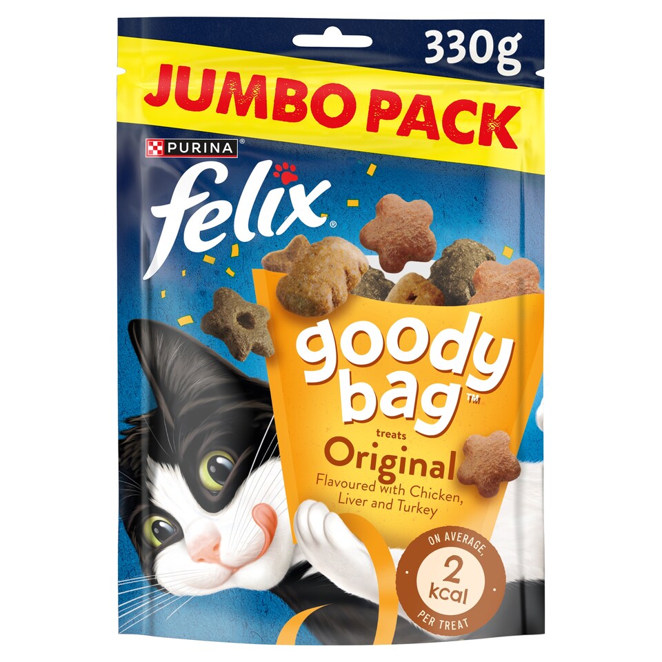 image 1 of Felix Goody Bag Original Mix Cat Treats 330G