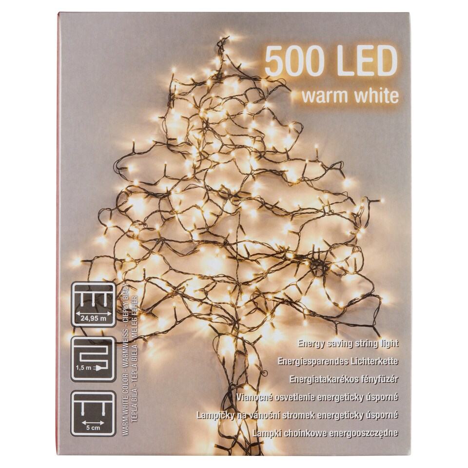 Snow Meister SM2004 500 LED Warm White Energy Saving String Light