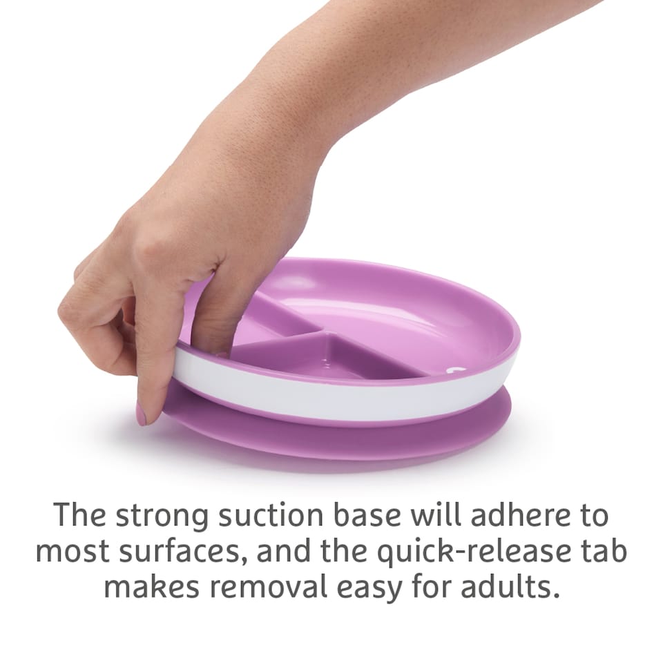 image 1 of Munchkin Stay Put Suction Plate
