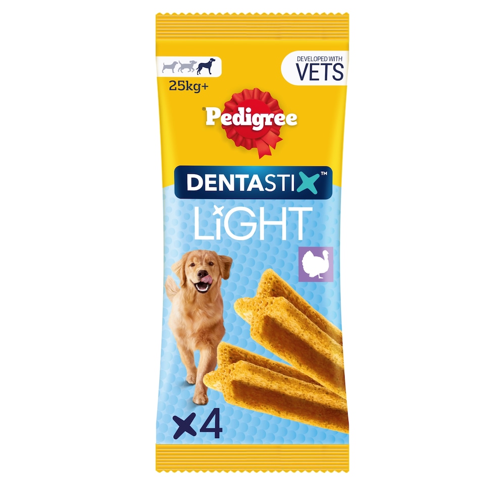 image 1 of PEDIGREE DentaStix Light Daily Dental Chews Large Dog 4 Sticks 87g