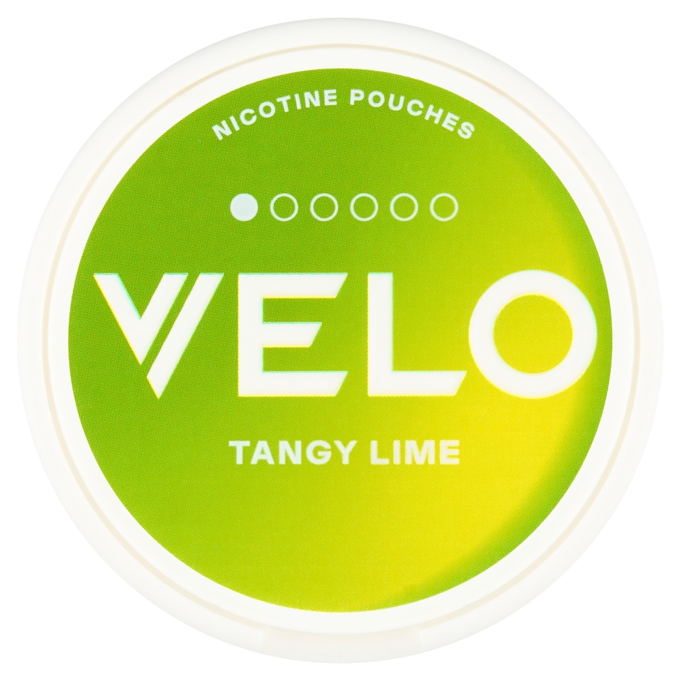 Velo Tangy Lime Mini Nicotine Pouches 4mg 15 Pack