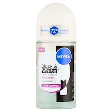 NIVEA Black & White Invisible Authentic Antiperspirant 50 ml