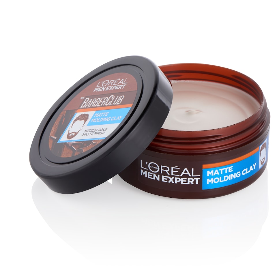 image 1 of L'Oreal Men Expert Barber Club Matte Moulding Clay 75ml