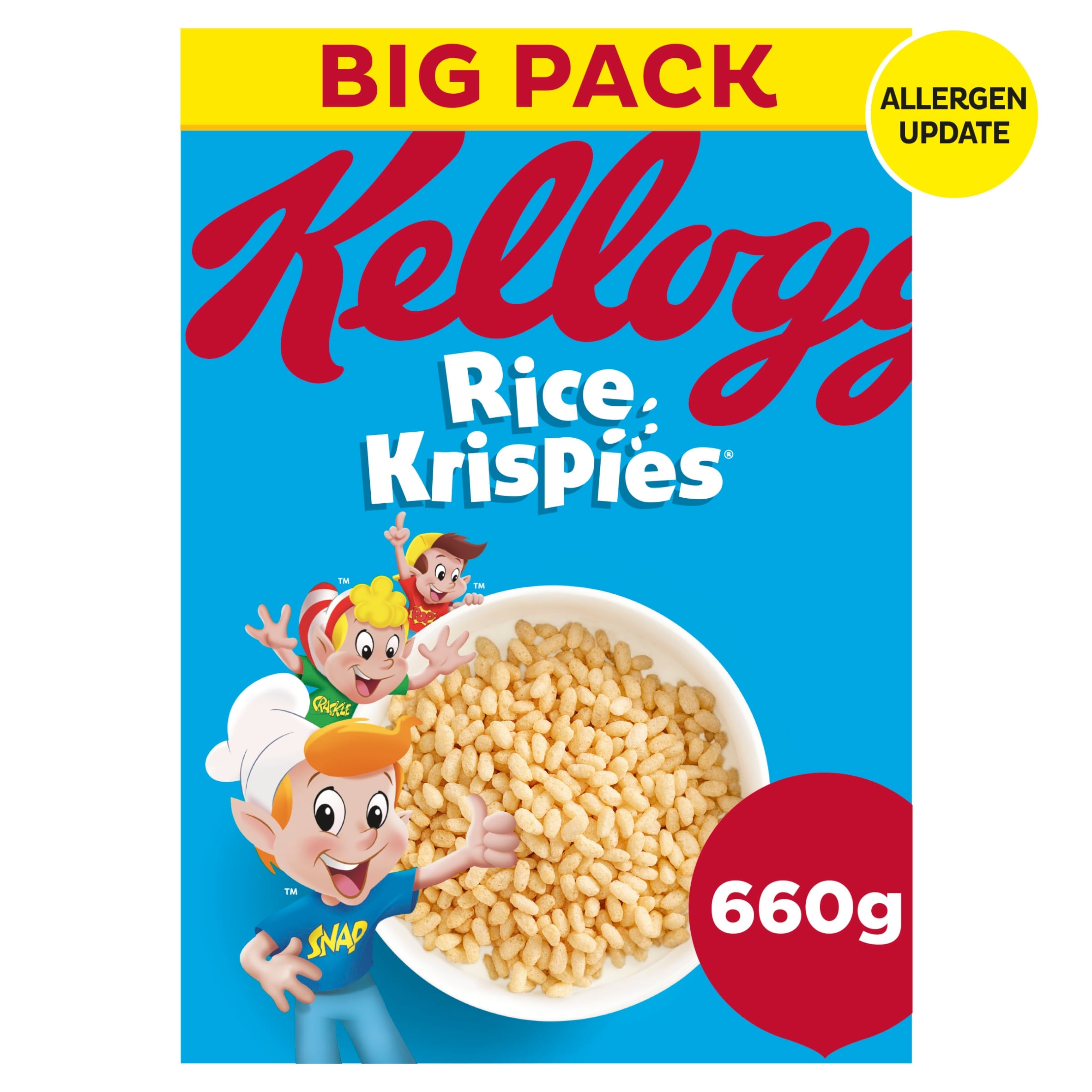 Kellogg's Rice Krispies Breakfast Cereal 660g