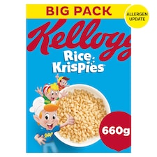 Kellogg's Rice Krispies Breakfast Cereal 660g