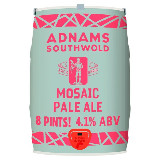 Adnams Mosaic Pale Ale Mini Keg Tesco Groceries