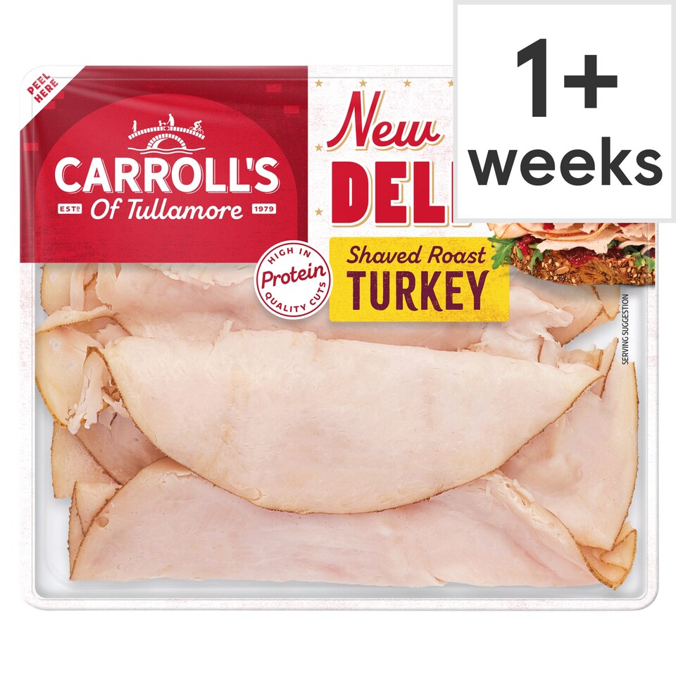 Carroll's New York Deli Shaved Roast Turkey 90G
