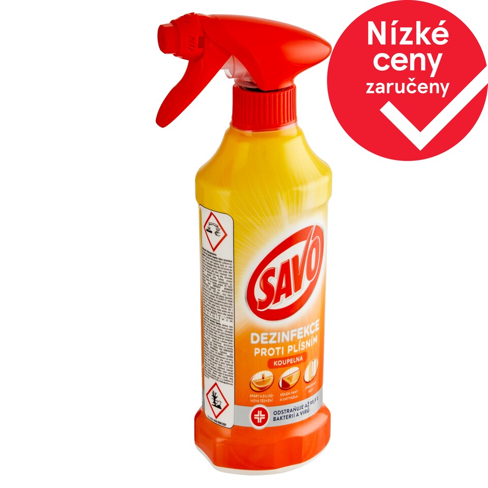Obrázek 1 pro produkt Savo Proti Plísním Koupelna 500ml