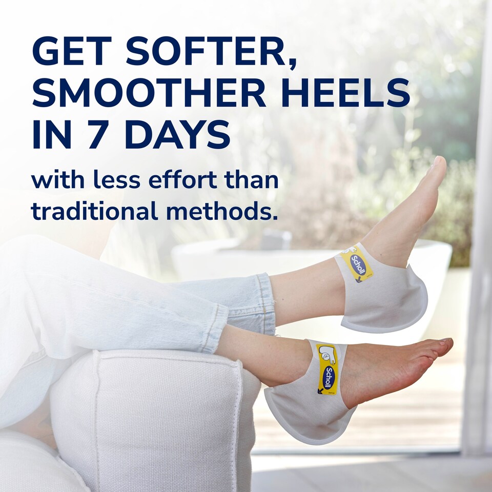 image 1 of Scholl ExpertCare Exfoliating Heel Peel 1 Pair