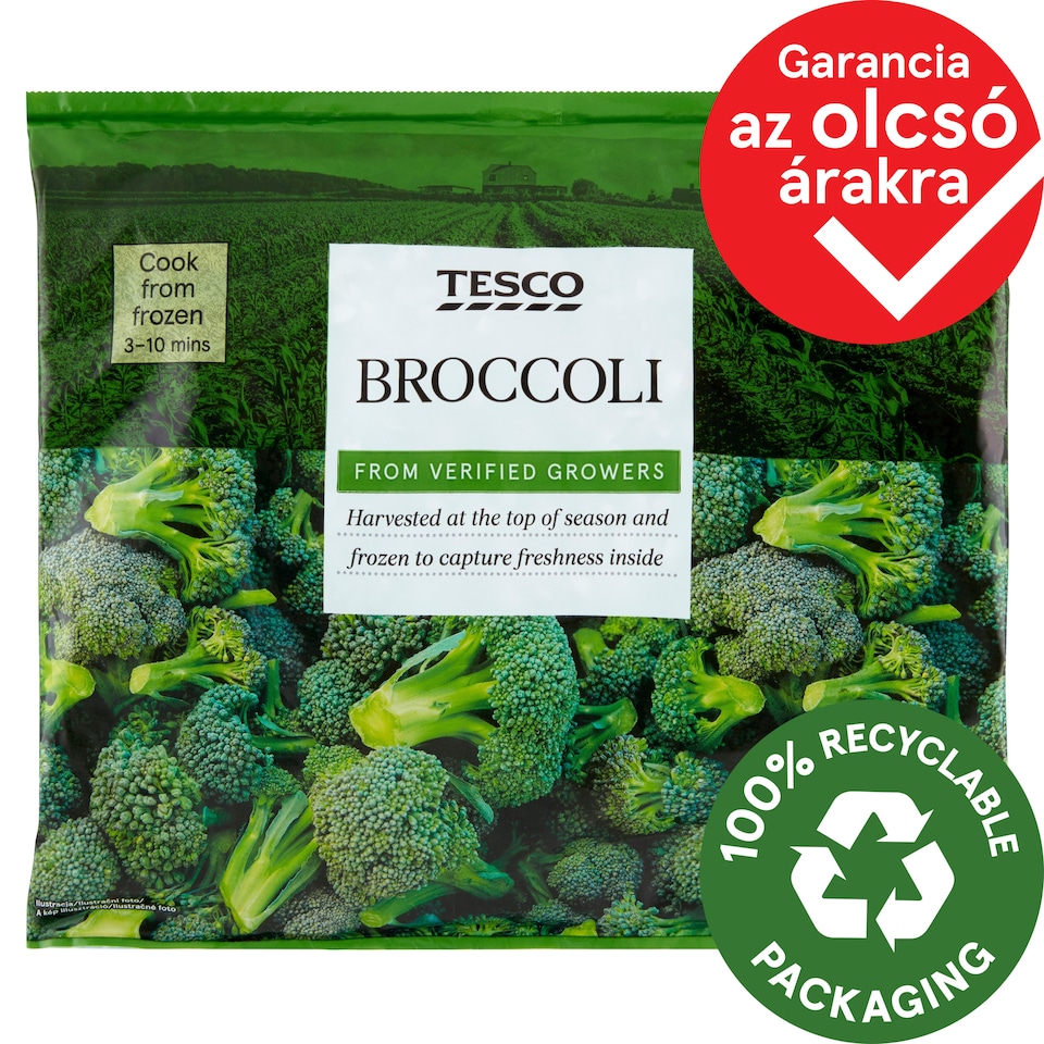 Tesco Quick-Frozen Broccoli 450 g