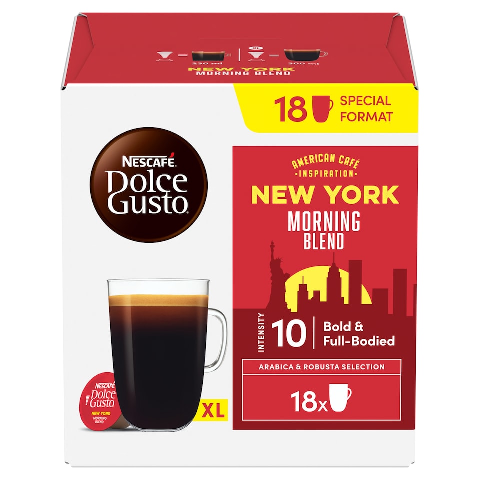 image 1 of NESCAFÉ Dolce Gusto Grande New York - Coffee in Capsules - 18 pcs