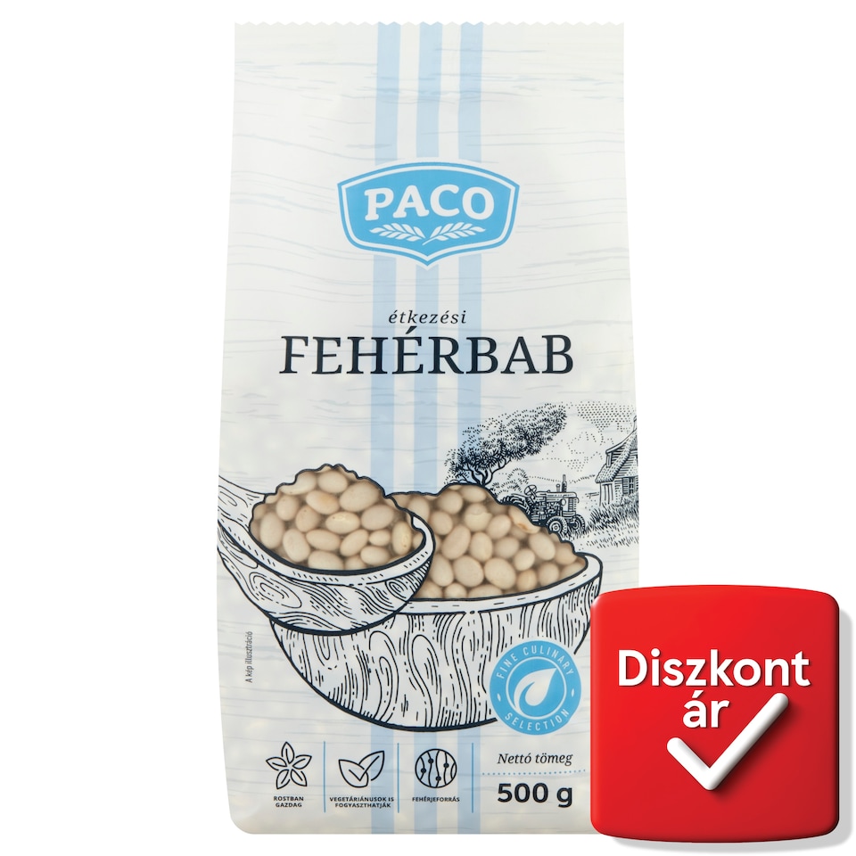 Paco étkezési fehérbab 500 g