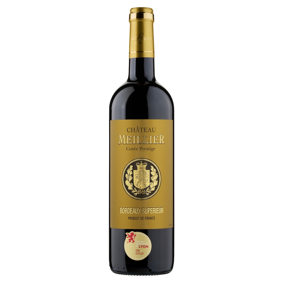 Château Meillier Cuvée Prestige Bordeaux Supérieur červené víno 750ml