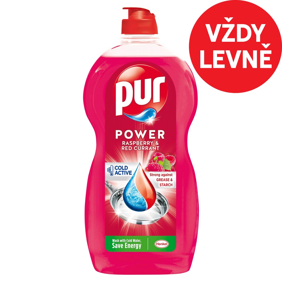 Pur Power Raspberry & Red Currant Hand Dishwashing Detergent 1.2L