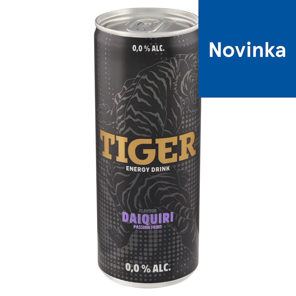 Tiger Daiquiri Passion Fruit energetický nápoj 250 ml