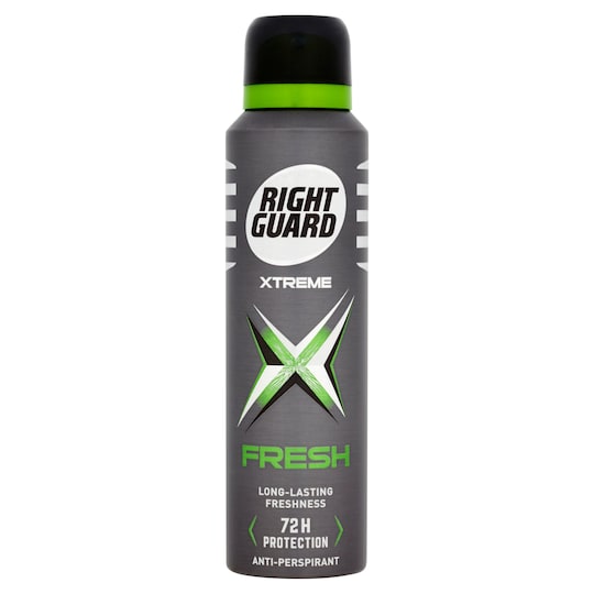Right Guard Xtreme Silver Fresh Blast Antiperspirant Deodorant 150Ml