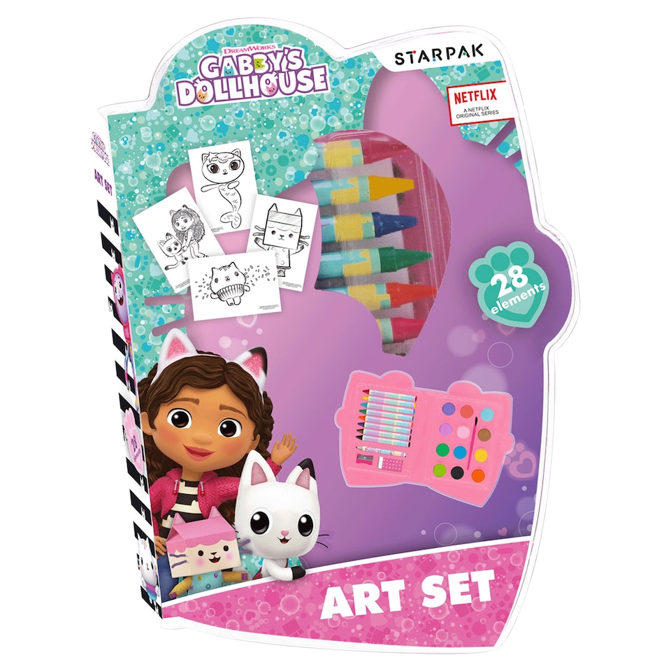 Gabby's Doll House kreatív készlet 28 db-os szett