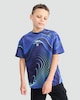 image 2 of F&F Boys Pure Cotton Focus Print Short Sleeved T-Shirt in Navy