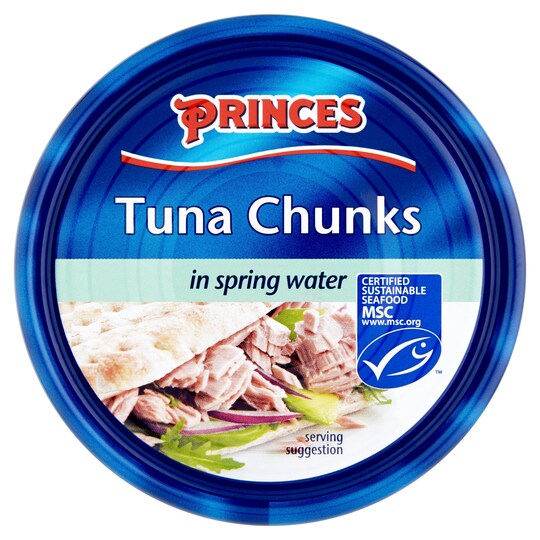 Princes Tuna Chunks In Spring Water 160G Tesco Groceries