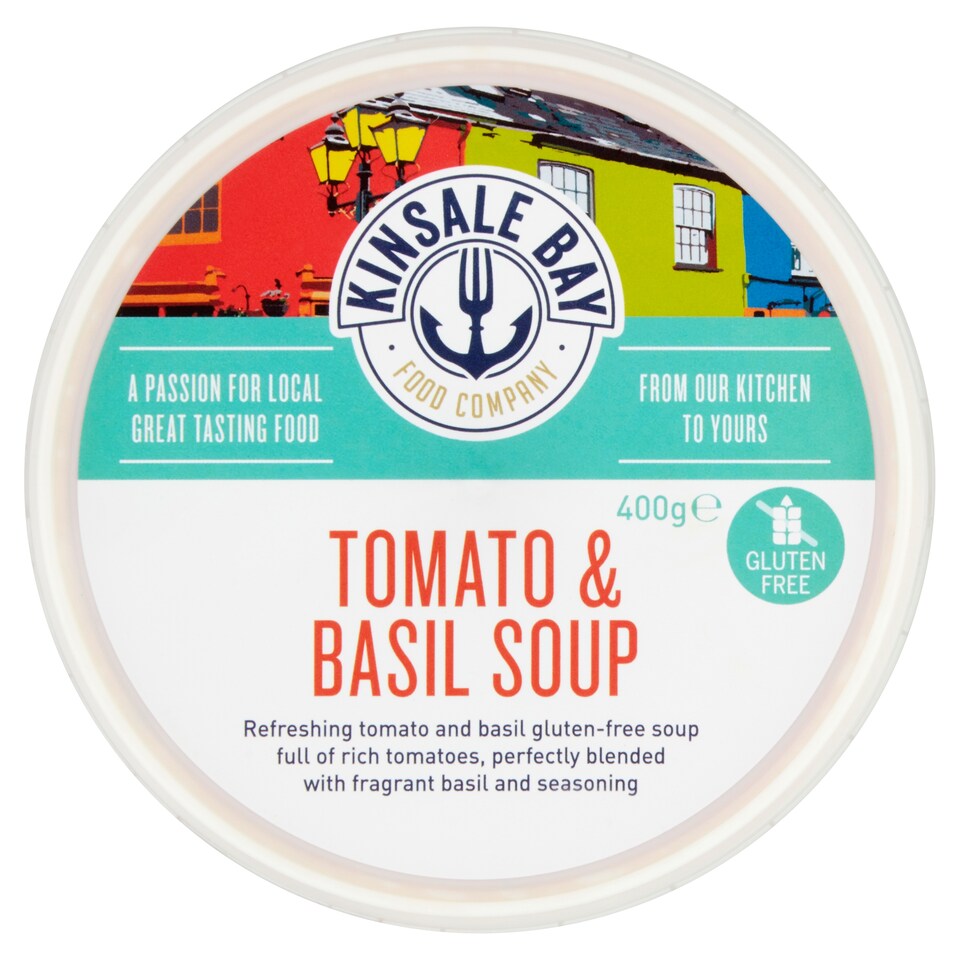 Kinsale Bay Food Co Tomato And Basil Soup 400G