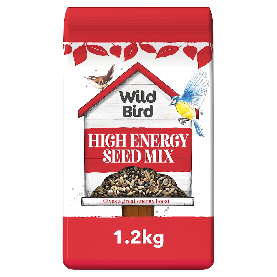 Wild Bird High Energy Seed Mix Bird Food 1.2kg