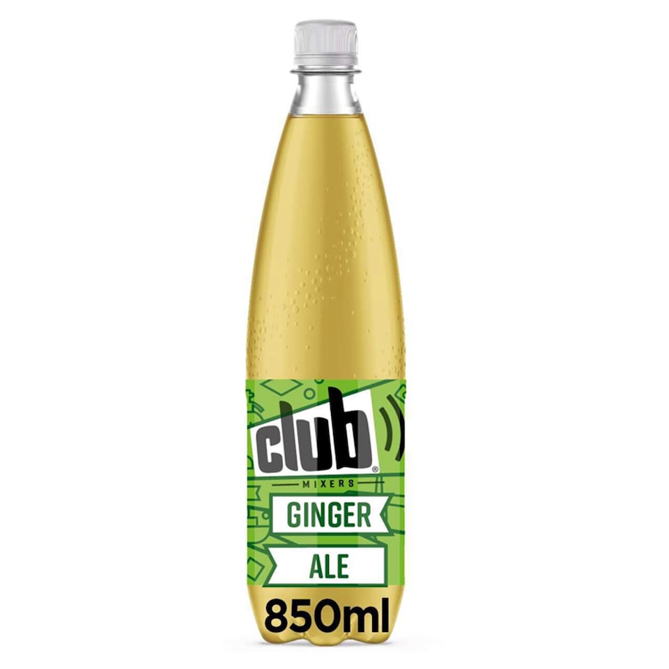 Club Mixers Ginger Ale Soft Drink 850Ml