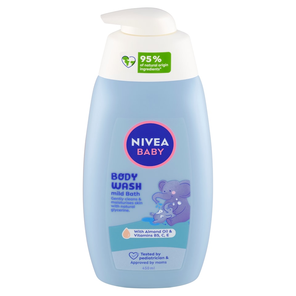 obrázok 1 z Nivea Baby Sprchovací gél pre jemný kúpeľ 450 ml