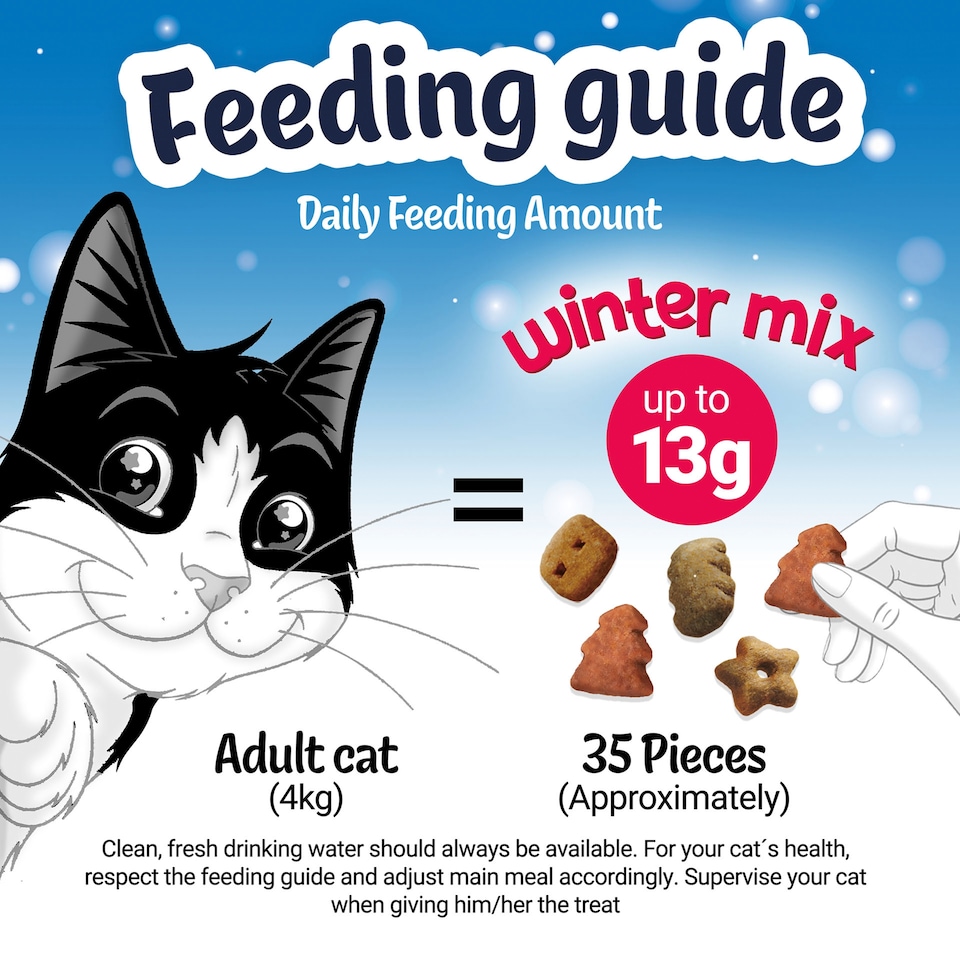 image 1 of Felix Winter Mix Cat Treats 60g 