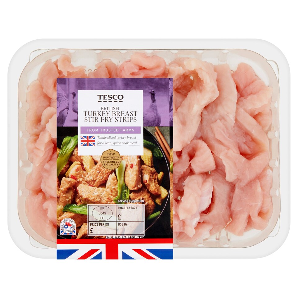 Tesco Turkey Breast Stir Fry 400G Tesco Groceries