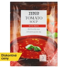 Tesco Paradajková polievka s cestovinami 68 g