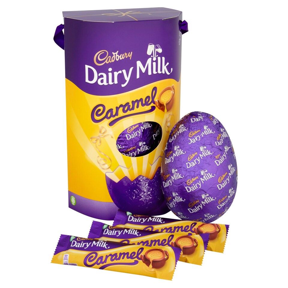 Cadbury Dairy Milk Caramel Chocolate Egg 311G