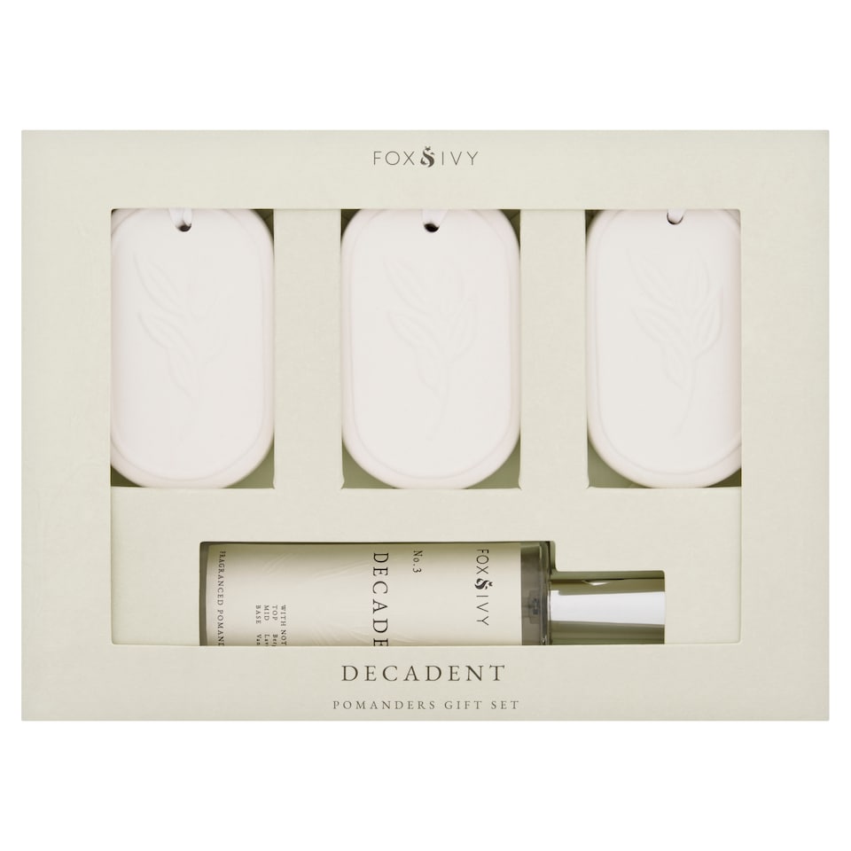 F&I DECADENT FRAGRANCED POMANDERS SET 3x30ML