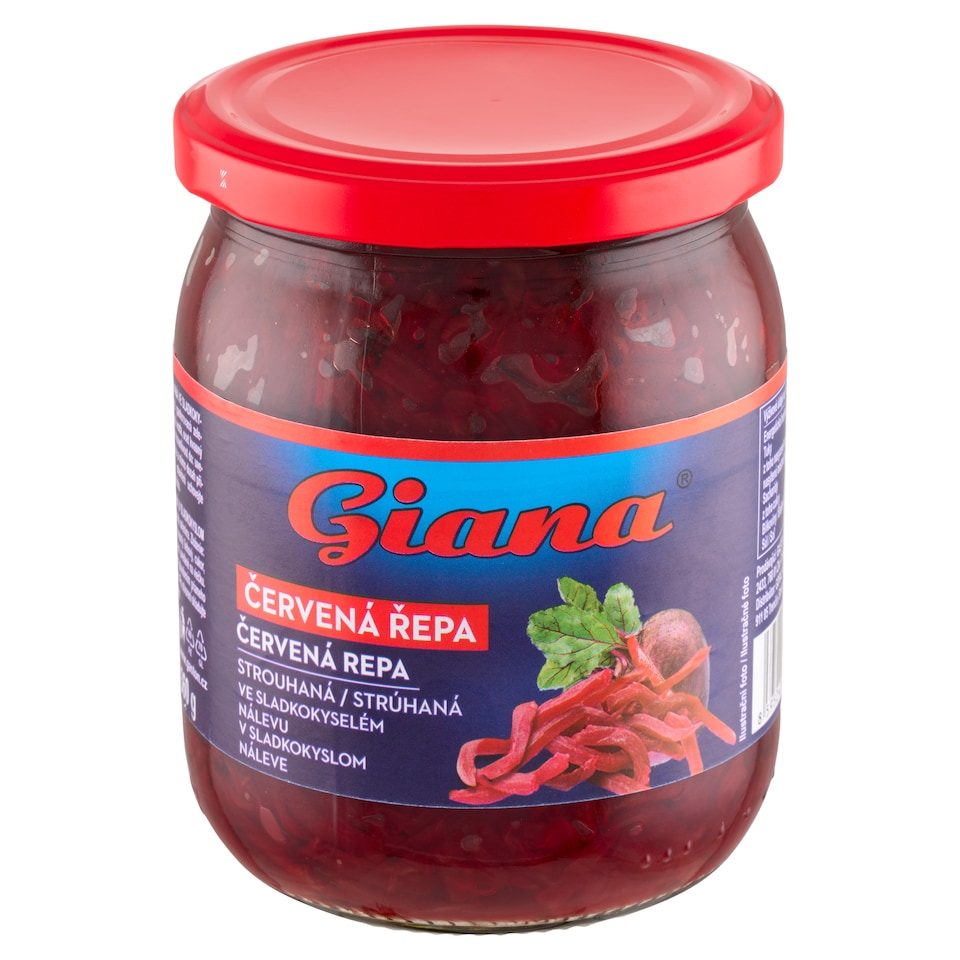 obrázok 1 z Giana Červená repa strúhaná v sladkokyslom náleve 480 g