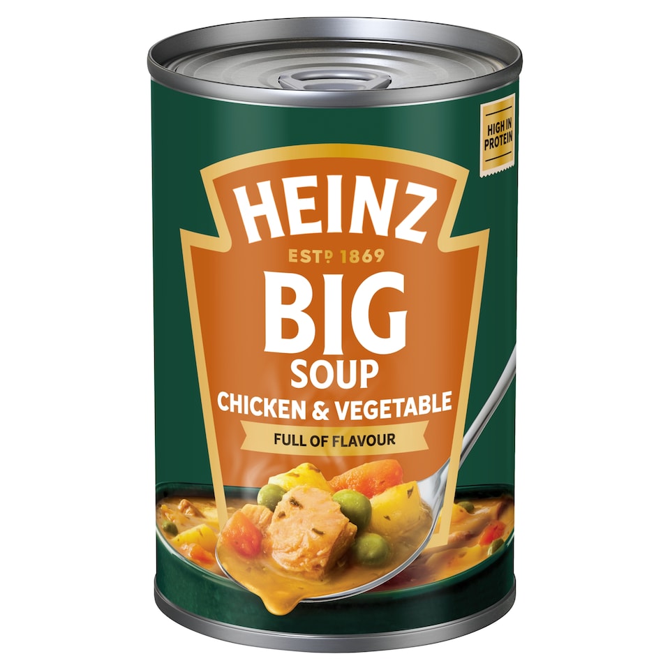 image 1 of Heinz Big Soup - Chicken & Veg 400g