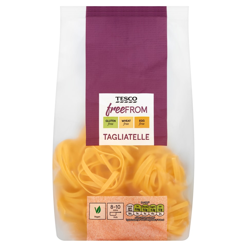 Tesco Free From Tagliatelle sušené bezvaječné cestoviny 250 g