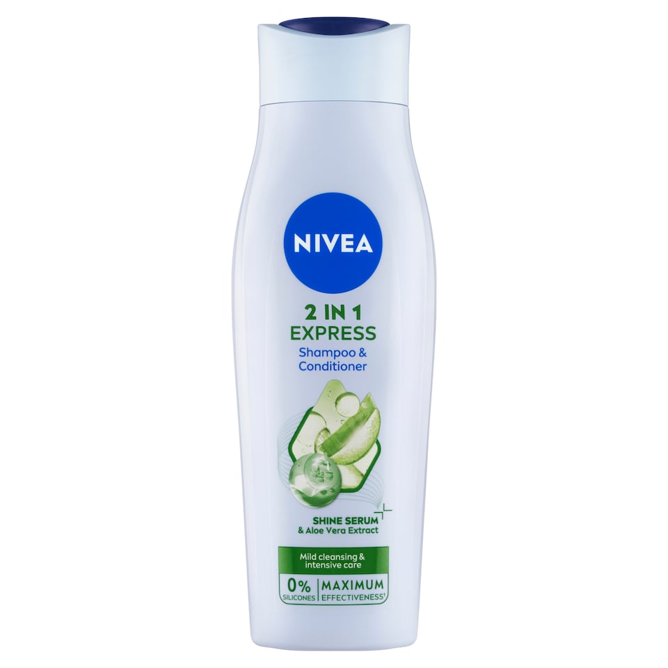 Obrázek 1 pro produkt Nivea 2in1 Express Šampon a kondicionér 250ml