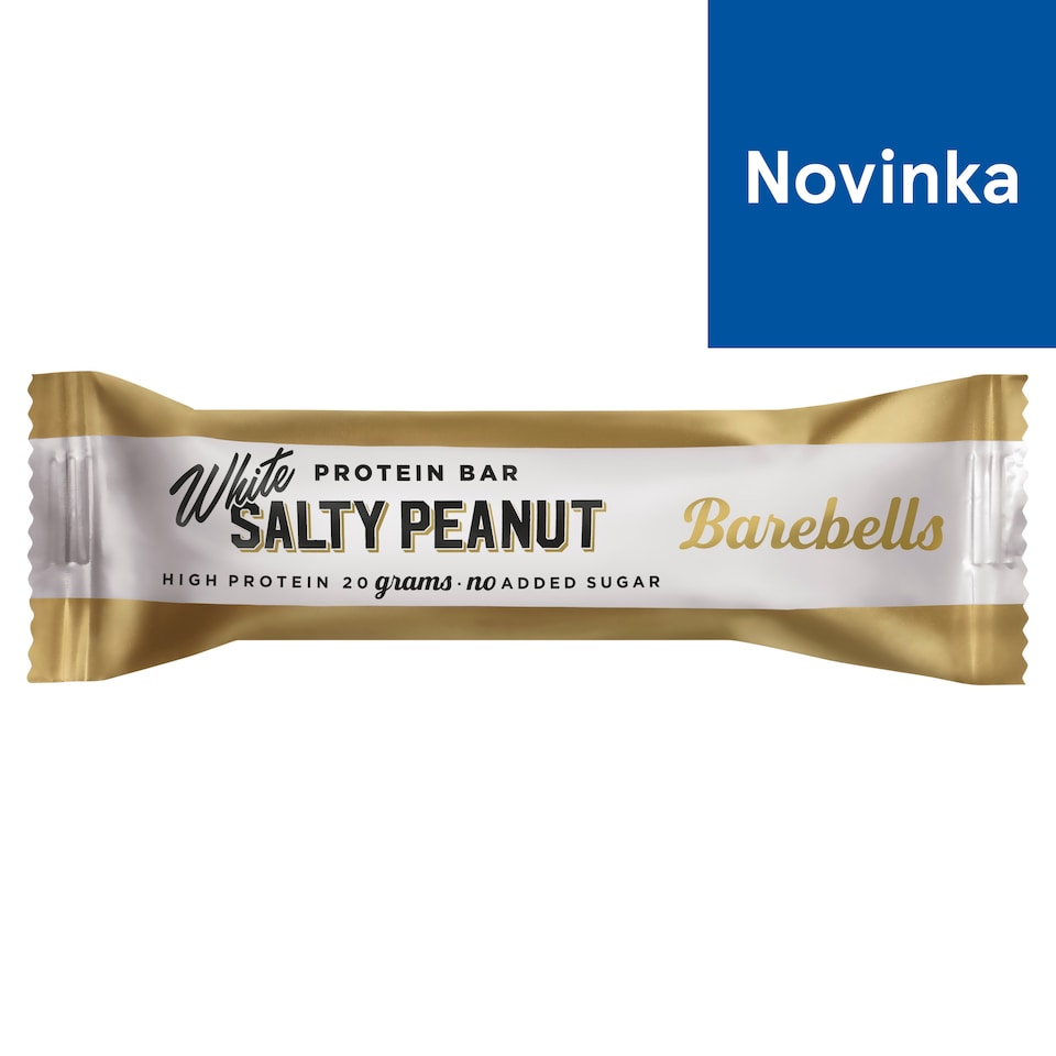 Barebells White Salty Peanut proteínová tyčinka 55 g