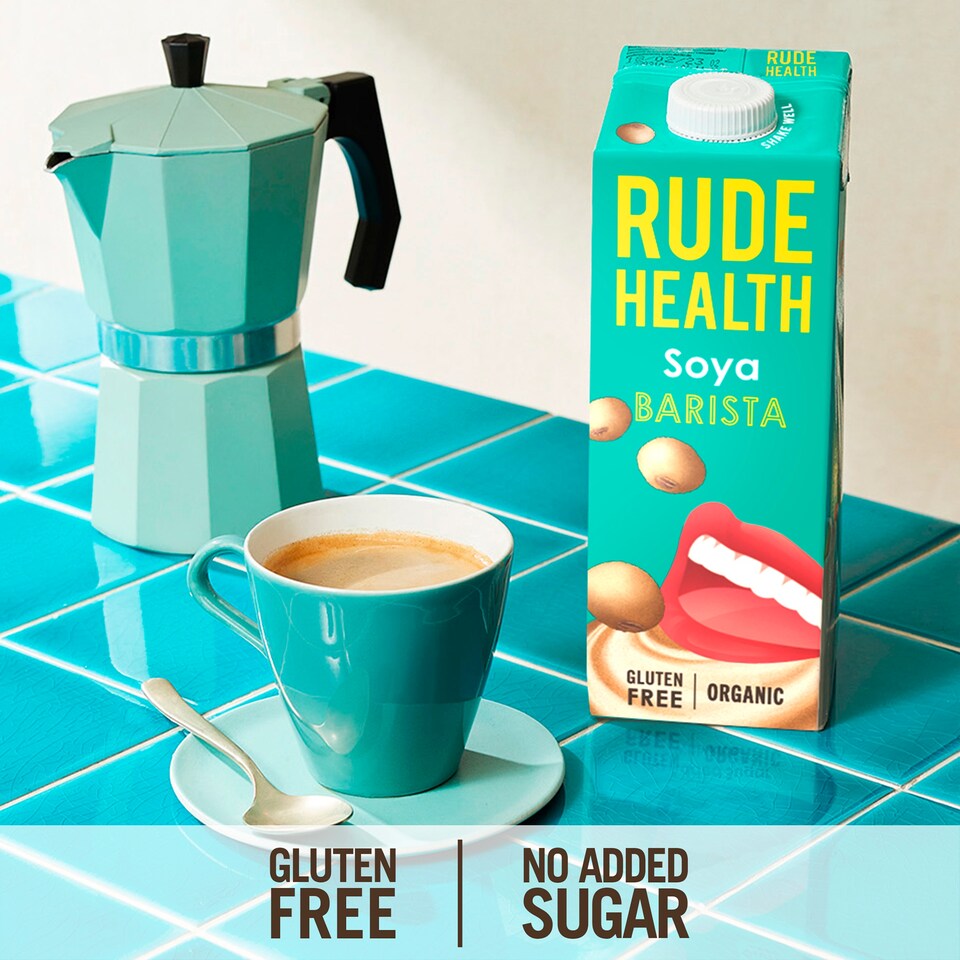 image 1 of Rude Health Organic Soya Barista 1L